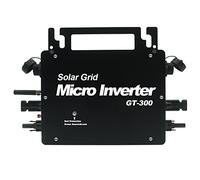 Inversor de Corriente, 2023 Actualización 300W Micro inversor Solar Grid Tie Inverter Control Impermeable IP65 MPPT Controlador de inversor solar DC a AC 120 230 Identificación automática(120)