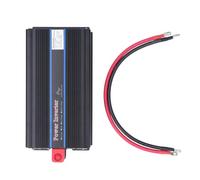 Inversor de Corriente de 2000W, convertidor de Cargador de Coche de Onda sinusoidal modificada Solar con Pantalla LCD, Entrada de Salida, Salida DC 12V 24V AC