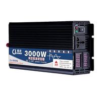 Inversor de Corriente de 3000W 4000W 5000W Onda sinusoidal Pura Convertidor DC 12V 24V 48V 60V a AC 110V 220V con Pantalla Dual y Salidas de CA for RV Truck Boat,3000W-48Vto110V(12Vto220V,3000W)