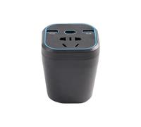 Inversor de Corriente for automóvil 12 V/24 V, convertidor Tipo C, Enchufe Cargador multifunción, for con rápido, Conversión de energía Estable(Upgrade Type C)