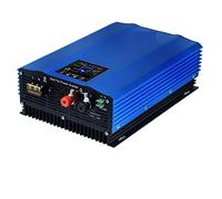 Inversor de Corriente, Inversor conectado a red de onda sinusoidal Descarga de batería de 1000 W Límite automático MPPT DC24V 48V 72V 96V a 220 Inversor de conexión a red Sensor limitador Inversor de