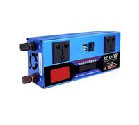 Inversor de Corriente Inversor De Voltaje Dual Inteligente 3500 W CC 12 V A CA 220 V 50 Hz Adaptador De Cargador(3500W)