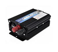 Inversor de Corriente, Inversor Onda Pura Inversor de Coche 500W 12V 220V 50Hz Auto inversor 12 220 Convertidor de Enchufe del Cargador Inversor con Ventilador de enfriamiento(24v to 220v)