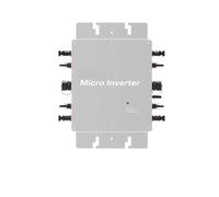 Inversor de Corriente, Microinversor inalámbrico de 1600 W, convertidor de conexión a Red Solar, CC de 22-60 V a CA, Interruptor automático