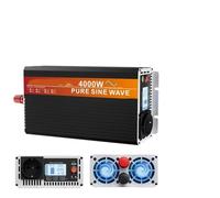 Inversor De Corriente para Automóvil Inversor Corriente 12 V 220 V Onda Pura 3000W 4000W 5000W 6000W Transformador para Coche Enchufe Europeo