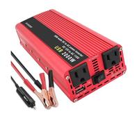 Inversor De Corriente para Coche 300 W 500 W 1500 W 2000 W 2600 W 4000 W 60 Hz CC A CA para Cargar Teléfonos Portátiles Convertidor(2000W)