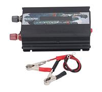 Inversor de corriente para coche, disipación de calor rápida, pantalla LCD, puerto USB, inversor de energía solar de onda sinusoidal de 2000 W (CC 12 V)