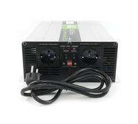 Inversor de Corriente USV 230 V 12 V NPS 2000 W con Interruptor Dip Puro Sinus UPS Convertidor Inverter