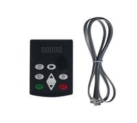 Inversor de frecuencia CA 5, kW/4kw/2,2kw, 220v, salida trifásica, 50HZ /60HZ, controlador bomba agua Motor CA/unidades(Keyboard cable)