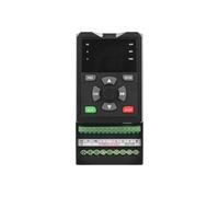 Inversor de frecuencia Variable trifásico 380 V, 0,75/1,5/2,2/3/4/5,5/7 kW, variador for Control Vectorial Velocidad del Motor Acampar al Aire Libre(1.5KW,Single-Turn Three-Phase)
