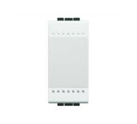 INVERSOR DE LUZ VIVA 1 POLO 16A BLANCO ILUMINABLE N4004N