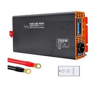 Inversor De Onda Sinusoidal Pura 2000W CC A CA 50HZ 60HZ Adecuado For La Modernización RV Barco Coche Doméstico Seguro Estable(Inverter 2000W 50Hz,48V)