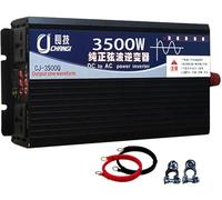 Inversor de Onda sinusoidal Pura 3500W 4000W 5000W 6000W 8000W 12000W 16000W Transformador Voltaje Adaptador Solar Inversor CC 12V 24V 48V 60V 72V a 110V/220V 230V CA Convertidor(3500W,12Vto220V)
