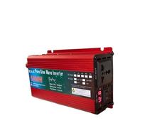 Inversor De Onda Sinusoidal Pura CC 12 V/24 V A CA 110 V/220 V 1600 W 1000 W 2000 W 3000 W Convertidor Banco De Energía Portátil Inversor Solar Transformador Inversor Onda Pura(110V 60Hz,1000W 12V)