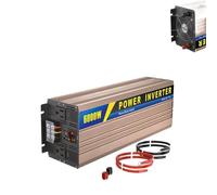 Inversor de Onda sinusoidal Pura DC12V/24V a AC 110V 220V 50Hz/60Hz 4000W/5000W/6000W/8000W convertidor de Voltaje Enchufe Universal de la UE(Continuous 6000W,96V_220V(60HZ)_Europe)