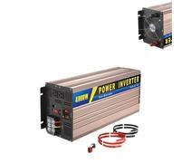 Inversor de Onda sinusoidal Pura DC12V/24V a AC 110V 220V 50Hz/60Hz 4000W/5000W/6000W/8000W convertidor de Voltaje Enchufe Universal de la UE(Continuous 4000W,24V_110V(60HZ)_Europe)