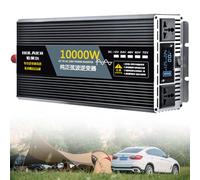 Inversor de Onda sinusoidal Pura de 1 Pieza: CC 12 V-72 V a CA 110 V-220 V for soluciones de energía de Emergencia Solar, RV, Camping y hogar(10000W 12Vto110V)