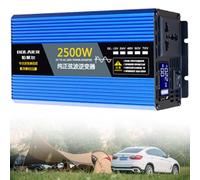 Inversor de Onda sinusoidal Pura de 1 Pieza: CC 12 V-72 V a CA 110 V-220 V for soluciones de energía de Emergencia Solar, RV, Camping y hogar(2500W 60Vto220V)