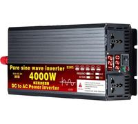 Inversor de onda sinusoidal pura de 3500 W a 5500 W, 12 V a 72 V a 110 V/220 V, for energía solar, autocaravanas, camping y soluciones de energía fuera de la red.(4000W 72Vto220V)