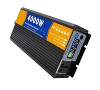 Inversor de Onda sinusoidal Pura de 48 V a 120 V, 2000 W, convertidor de 12 V-72 V CC a 120 V/220 V CA, Potencia máxima de 4000 W, Tomas de CA, para hogar, Autocaravana, camión, Sistema Sola