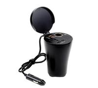 Inversor De Portátil 150W con Puerto USB Convertidor Potencia Puerto Carga Rápida para Fuente Alimentación Múltiples Aplicaciones Cargador