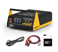 Inversor de potencia automotriz EM385 Programación de ECU y fuente de alimentación de CC de 9-16 V ajustable Programación de potencia, carga rápida, arranque auxiliar y reparación de baterías de litio