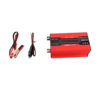 Inversor de potencia de onda sinusoidal modificada Mtlavishness 4000W pico 300W nominales Convertidor de alta frecuencia de CC 12V a CA 220V con pantalla LED 2 puertos USB Toma de (220V)