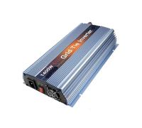 Inversor de Potencia, Inversor Solar de conexión a Red de 1400 W, convertidor de Onda sinusoidal Pura MPPT de 20-50 V CC a 120/230 V CA(Blue-1400W,18V,120V)