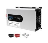 Inversor De Potencia Onda Sinusoidal Pura 5000W, 6000W, 7000W, 12V, 24V, 48V, 60V, 72V, Convertidor Solar For Coche, Fuera La Red, Montado En Pared Seguro Estable(6000W,12V,60HZ)