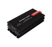 Inversor de potencia, Potencia de onda sinusoidal modificada CC 12 V/24 V/48 V a CA 110 V/220 1000 W pico 2000 vatios