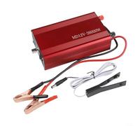 Inversor de potencia resistente de 38000 W, convertidor de salida de onda sinusoidal pura de 12 V CC a CA para una potencia estable en energía solar, RV, marina y uso (rojo MD12V-38000w)