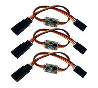 Inversor de rotación de inversor de señal servo RC de 3,6 V a 24 V 5 A para engranajes de dirección JR Futaba para aviones y cualquier servo