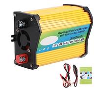 Inversor del Coche 300W con 2 Puertos USB y Mercado de CA, Poder 300W, Diseño Ligero, Función Múltiple (12V a 220V)