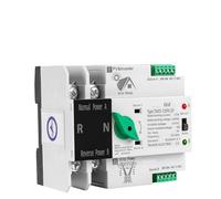 Inversor fotovoltaico ATS de riel 2P, 3P y 4P con interruptores selectores de transferencia automática de potencia dual, ininterrumpido, 63 A, 100 A y 125 A(2P,125A(PV))