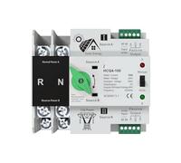 Inversor fotovoltaico for riel de 2P, 3P y 4P con selector de transferencia automática de doble potencia, alimentación ininterrumpida de 63A y 100A.(2,63A)