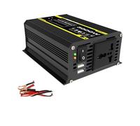 Inversor Inversor De Corriente Coche 4000W 12V A 220V/110V LED Adaptador/Cargador Transformador De Voltaje USB Dual Onda Sinusoidal Modificada Transformador de Voltaje(Black 3000W 12V to 110V)