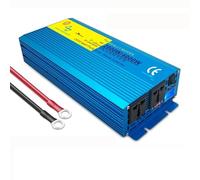 Inversor Inversor De Onda Sinusoidal Pura 12V 24V CC A CA 220V 230V Pantalla LED Convertidor Solar Automático Transformador Inversor para Coche Transformador de Voltaje(24V220V 4000W)