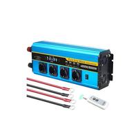 Inversor Inversor De Onda Sinusoidal Pura 4000 W/6000 W/8000 W CC 12 V/24 V - CA 220 V/230 V Pantalla LCD Control Remoto Varios Enchufes UE(DC12V,220V 50Hz,8000W EU)