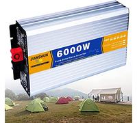 Inversor Inversor De Onda Sinusoidal Pura De 3000w, 4000w, 5000w, 6000w, 8000w, DC 12v / 24v / 48v a AC 220v AC Convertidor De Voltaje Inversor De Corriente para Automóvil Doméstico(6000W,24V)