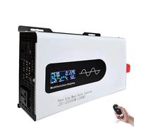 Inversor Inversor De Onda Sinusoidal Pura para Coche 2000W 6000W con Enchufe Portátil Solar De 12V CC 24V 48V 60V 72V 96V A 100V CA(48V,2000W 2KW Remote)