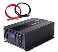 Inversor Inversor Energía Panel Solar 1000W Inversor Onda Sinusoidal Pura 12V/24V/36V/48V CC A 100 V/120V/220V/230V/240V CA Transformador Convertidor(24V,110V)