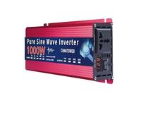 Inversor,Inversor Onda Pura Inversor de onda sinusoidal pura de 12 V, 220 V, 24 V, 110 V, 2000 W, 3000 W, 4000 W y 5000 W, convertidor de voltaje portátil de CC a CA for coche.(1000W,12V_220V 50HZ_UNI
