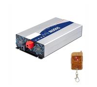 Inversor Inversor Onda Sinusoidal Pura 3000W/4000W/5000W con Doble Toma Corriente Convertidor Voltaje CC 12V 24V Y 48V A CA 220V Inversor Alta Potencia(24V,220V 50HZ Uni,4KW rem)