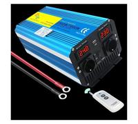 Inversor Inversor Onda Sinusoidal Pura 8KW CC 12V/24V A CA 220V Control Remoto para Refrigerador Fuente Alimentación Doméstica Convertidor Onda Sinusoidal Pura(24V 220V 7000W)