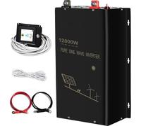 Inversor Inversor Solar De Onda Sinusoidal Pura Fase Dividida 12000W Fuente De Alimentación Batería 24/36/48 /96V CC A 110/220V Convertidor 120/240V CA(36V,120V 240V)
