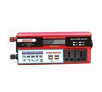 Inversor, Inversores de Corriente Adversores de Coches Peak 6000W Modified Sine Onde Power DC 12 / 24V a AC 220V Transformador Voltaje Convertidor Carga(DC 12V To AC 220V)