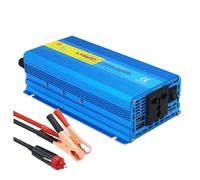 Inversor, Inversores de Corriente Inversor de 1000 W, 1200, 2000, CC 12 V/24 V a CA 220, convertidor Onda sinusoidal Pura for Coche, 50 Hz/60 Hz(2000W 50Hz,12V)