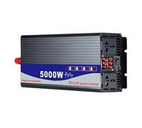 Inversor Inversores Solares para Coche 3000W 4000W 5000W Onda Sinusoidal Pura CC 12V 24V 48V 60V Y 72V A CA 110V Y 220V Doble Pantalla Digital(60V,220V(60Hz) Uni,5000W)