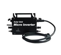 Inversor Micro Solar MPPT Resistente Al Agua IP66 300W 400W 600W 700W 800W 18-50VDC A Inversores De Conexión A Red De CA con Monitor WiFi(400W)