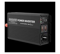 Inversor Onda Pura 12 V A 220 V 6000 W 5000 W 4000 W Y 3000 W Convertidor 50 Hz CC A CA 24 V Y 230 V Onda Sinusoidal Pura Transformador Voltaje.(3000W-24V-220V-50HZ)